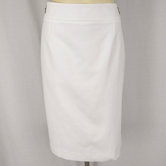 Calvin Klein Dresses & Skirts - NWOT Calvin Klein Cream Pencil Skirt